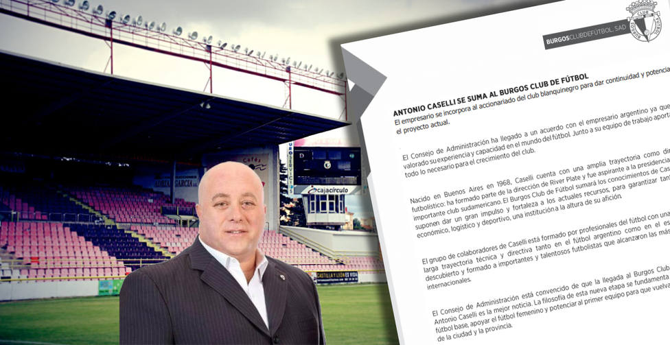 Antonio Caselli ha llegado a un acuerdo con el Burgos CF