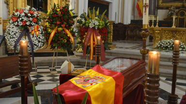 Capilla ardiente del Cardenal Estepa en el Arzobispado Castrense, en Madrid | María Pazos Carretero