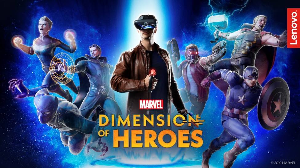Lenovo presenta la experiencia Marvel Dimension of Heroes para su dispositivo Lenovo Mirage AR