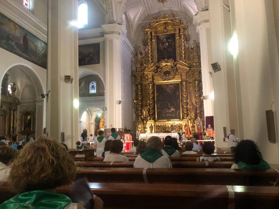 El obispo de Huesca llama a “revisar nuestras prioridades vitales” en un 10 de agosto empañado por la COVID19