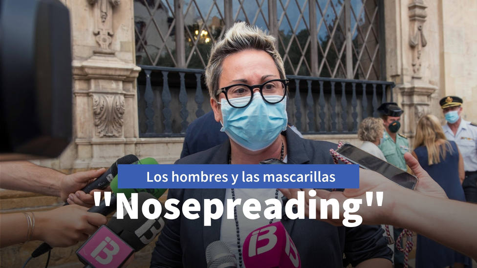 La concejal de Podemos que acusa a los hombres de llevar mal la mascarilla: Es nosepreading
