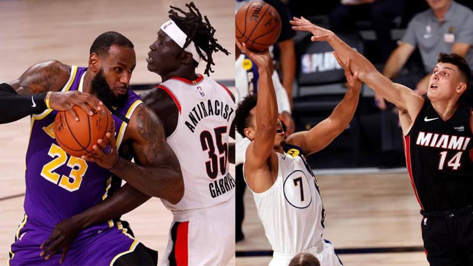 Victorias de Bucks, Lakers y Heat; los Thunder sorprenden a los Rockets