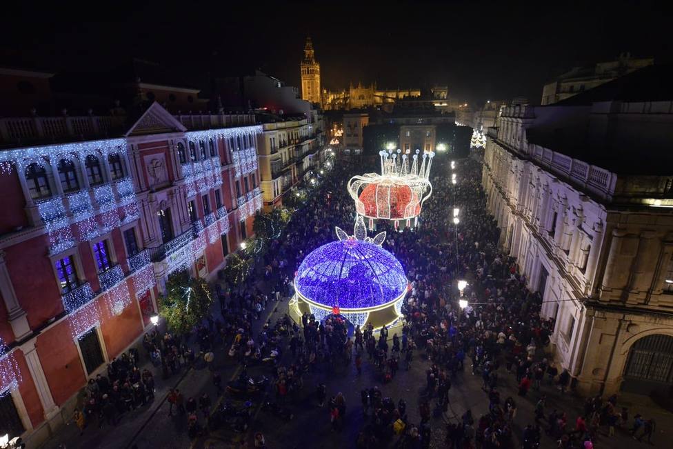 Cuándo se encienden las luces de Navidad en Sevilla