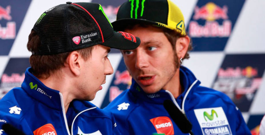 Nueva polémica entre Rossi y Lorenzo en el mundial de MotoGP. Foto: MotoGP.