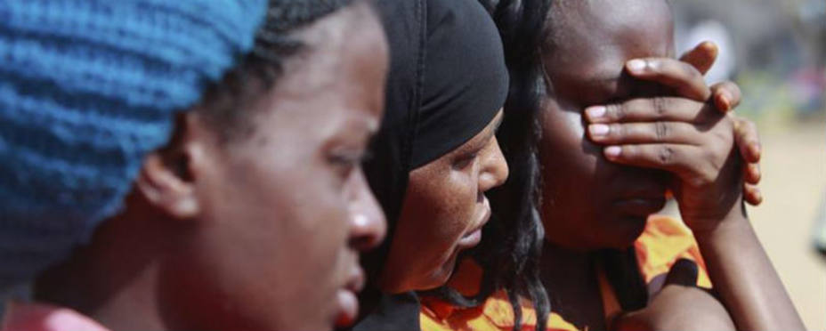 Supervivientes del ataque contra la Universidad de Garissa. EFE