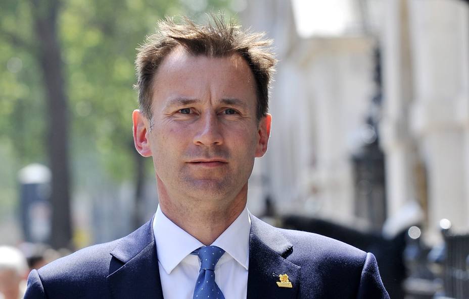 May nombra ministro de Exteriores a Jeremy Hunt, hasta ahora en Sanidad