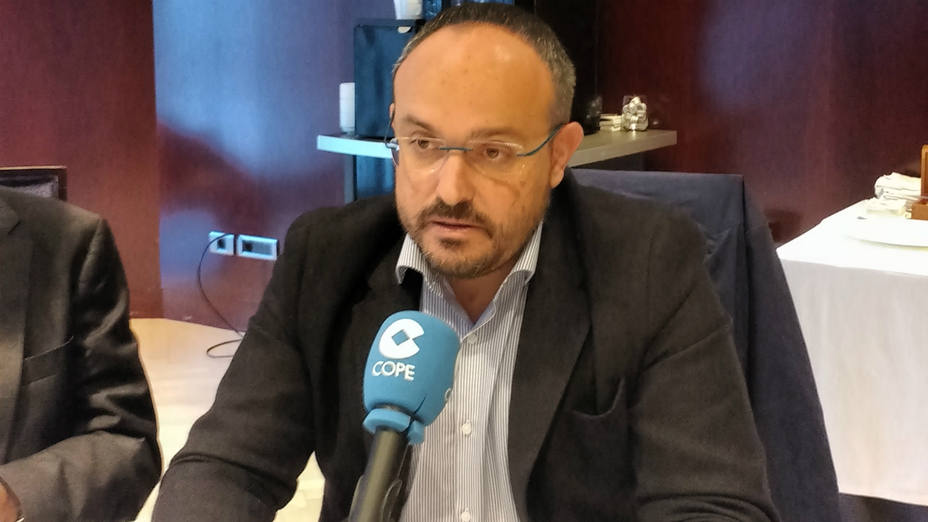 Alejandro Fernández, presidente del PP catalán