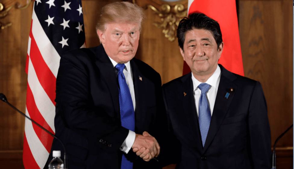 Trump visitará Japón a finales de mayo para reunirse con Abe y Naruhito