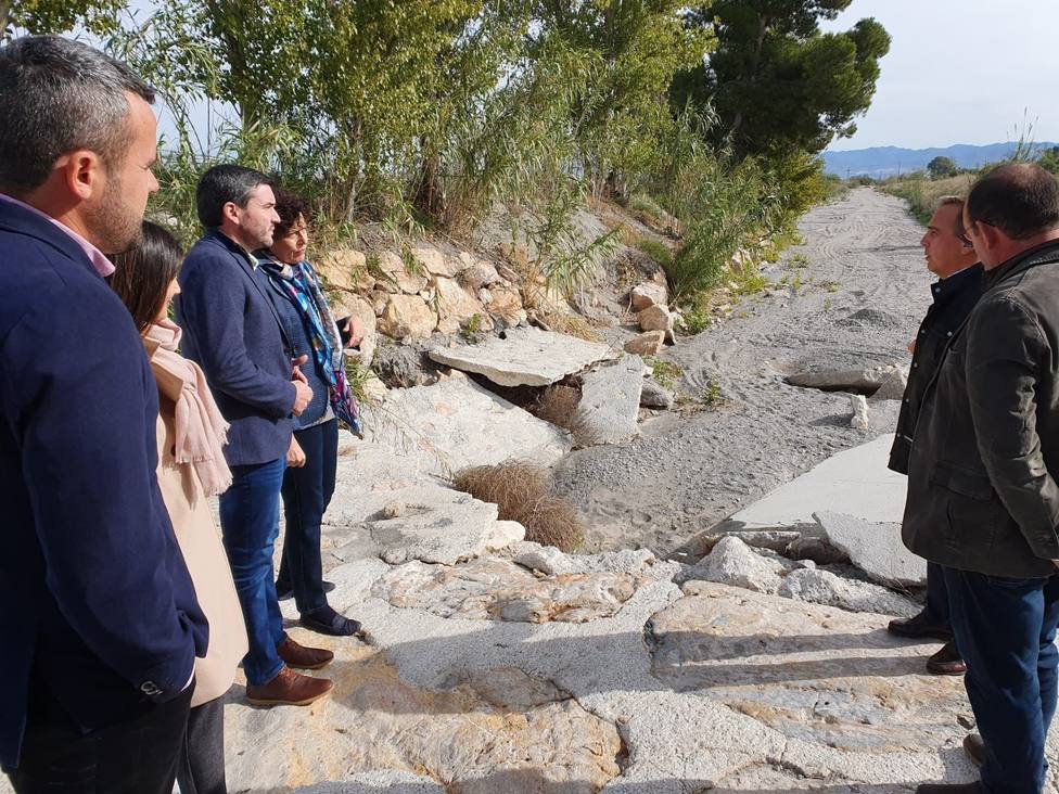 La Comunidad invertirá cerca de 700.000 euros en reparar caminos rurales en Puerto Lumbreras