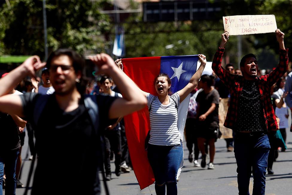 Continúan las protestas en Chile por los heridos y los recelos hacia el Gobierno