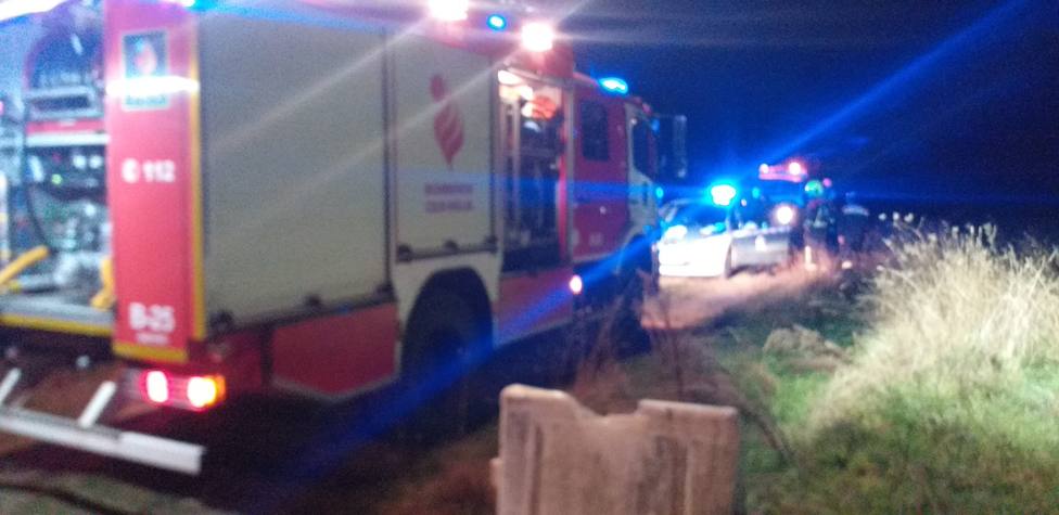 Los bomberos sofocan varios incendios, el vuelco de un camión y una fatalidad en Alfaro