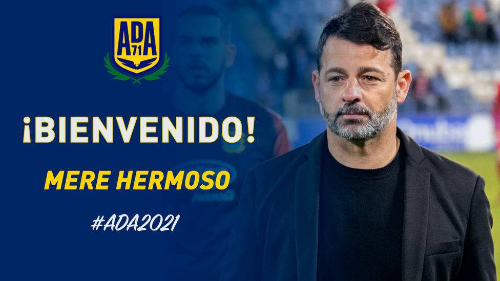 Mere Hermoso, nuevo entrenador de la A.D. Alcorcón.