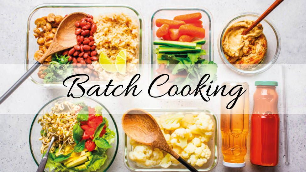 Descubre el batch cooking: una manera perfecta de organizar tu menú semanales