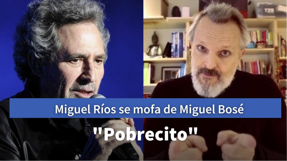 Miguel Ríos se mofa sutilmente de Miguel Bosé con un comentario que desató las carcajadas de David Broncano