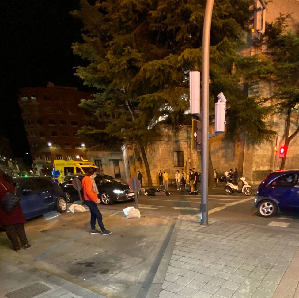 Accidente en la Plaza San Lázaro