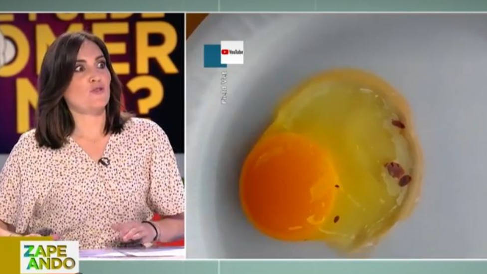 Boticaria García explica qué es lo que te puede pasar si te comes las manchas rojas de los huevos