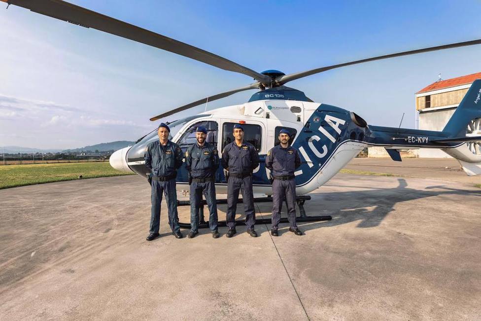 Helicóptero EC.135 de la Policía Nacional