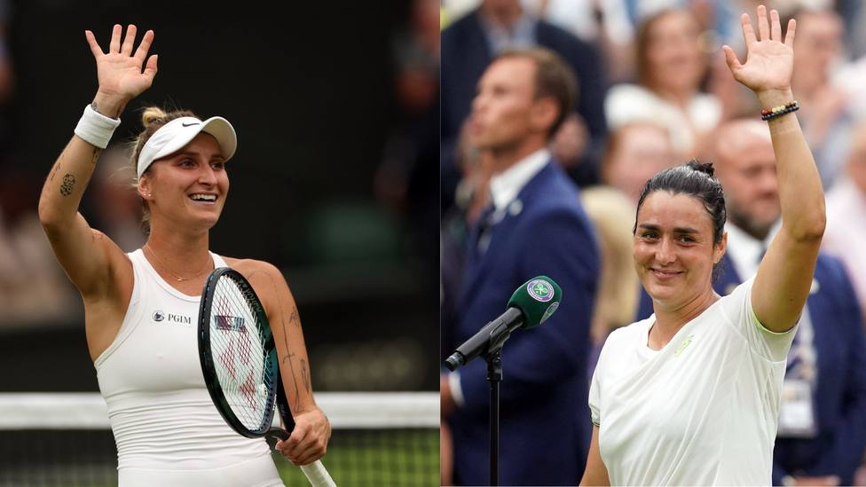 Jabeur-Vondrousova, final de Wimbledon 2023 en el cuadro femenino