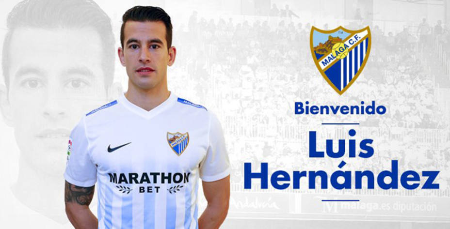 Luis Hernández jugará en el Málaga esta temporada y tres más