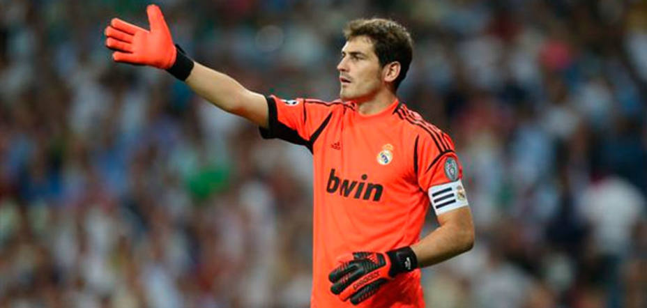 Iker Casillas, en su etapa del capitán del Real Madrid