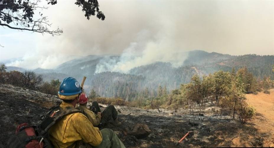 Un incendio cerca de Yosemite, California, obliga a cerrar varias zonas del parque