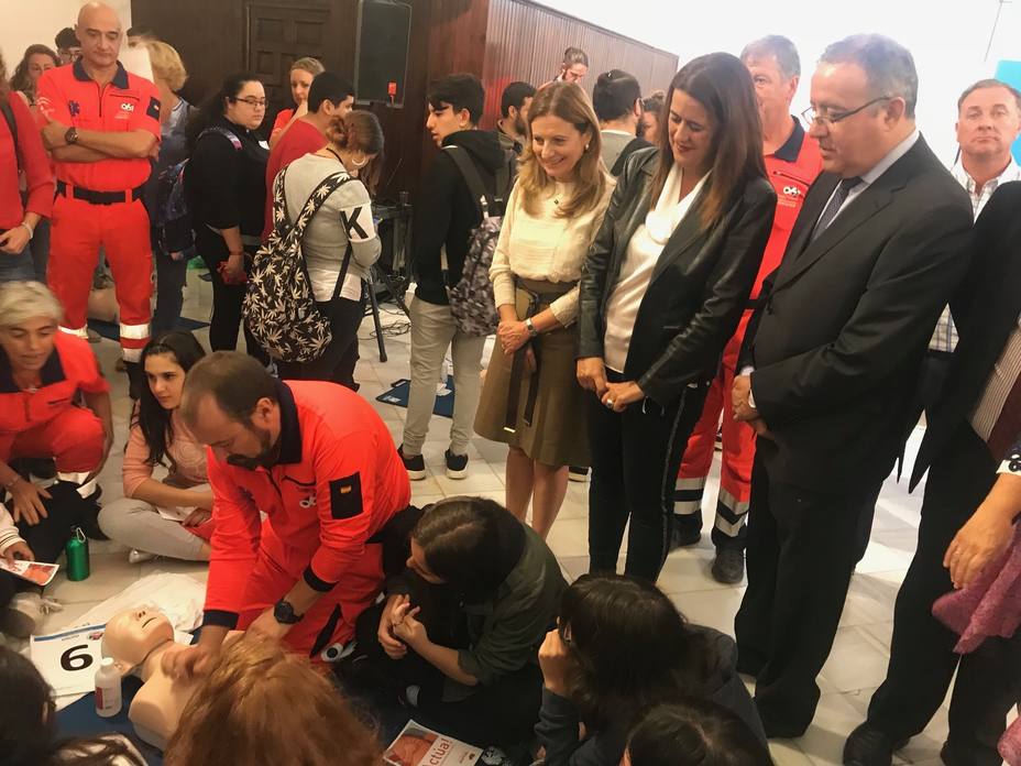 Más de 14.000 jóvenes se forman en técnicas de reanimación en Andalucía