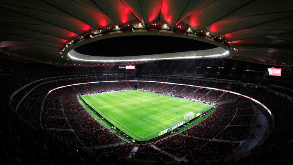 Imagen del estadio Wanda Metropolitano. EFE