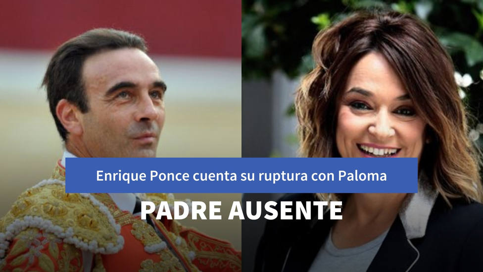 Enrique Ponce cuenta por primera vez el motivo de su ruptura con Paloma Cuevas a través de Toñi Moreno