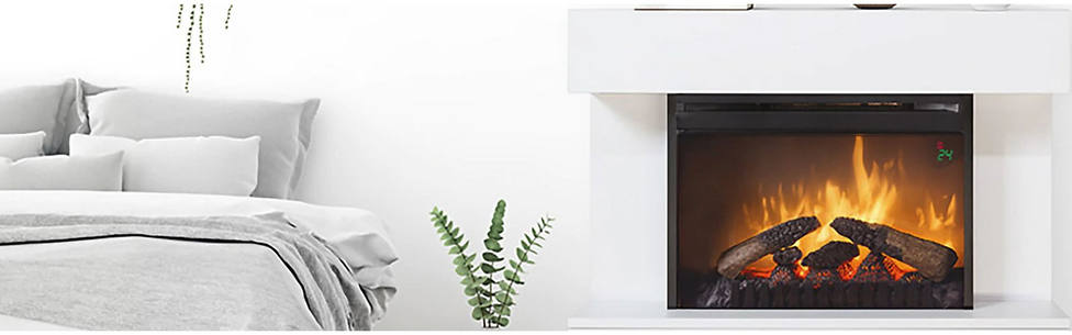 Chimeneas eléctricas decorativas: La solución perfecta para tener en casa  fuego sin humo ni ceniza