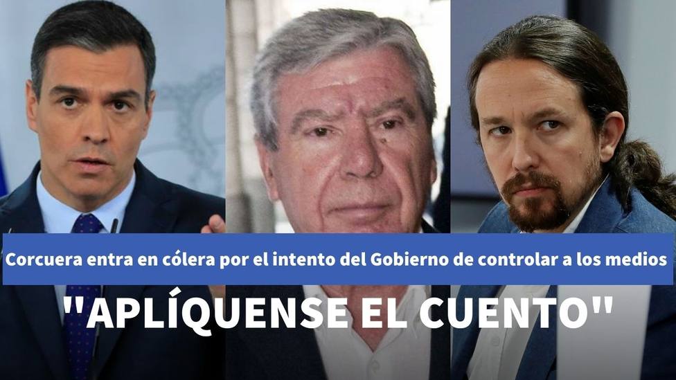 José Luis Corcuera entra en cólera contra Sánchez e Iglesias por su interés de controlar la información