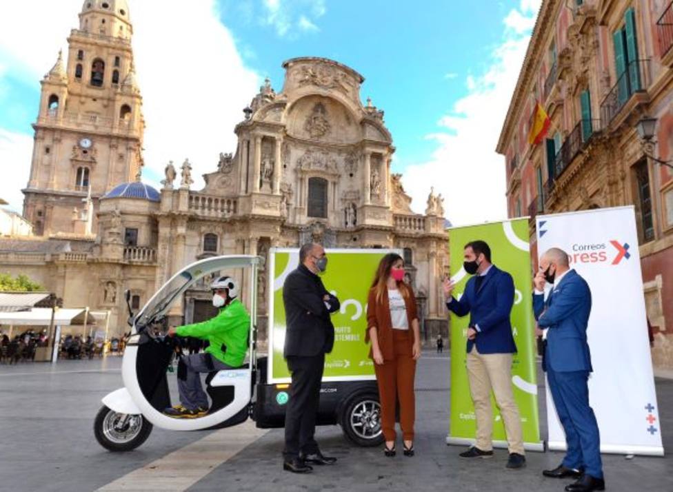 Murcia estrena ‘Mioo’, un nuevo servicio de entrega de paquetes a domicilio 100% sostenible