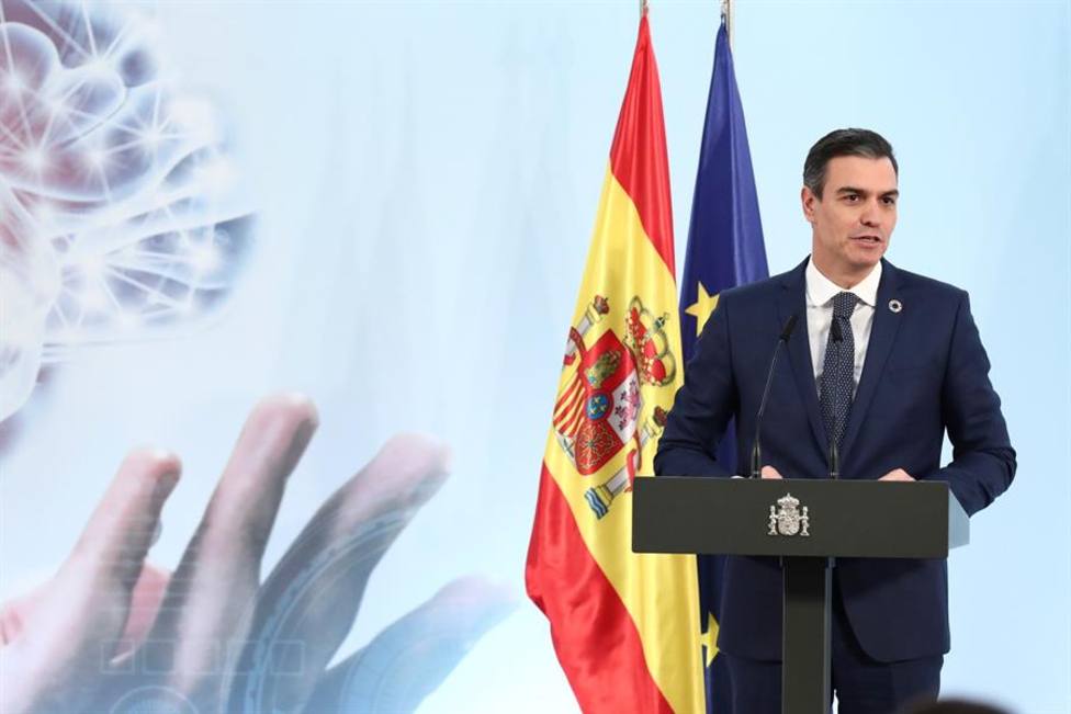 El presidente del Gobierno, Pedro Sánchez presenta la Estrategia Nacional de Inteligencia Artificial