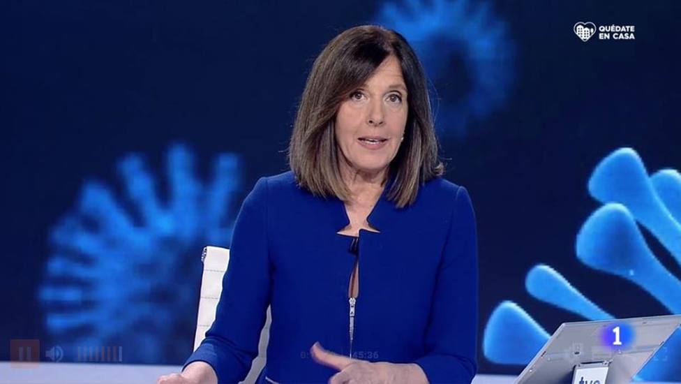 Ana Blanco pide perdón en TVE por un fallo en el Telediario: en pleno directo