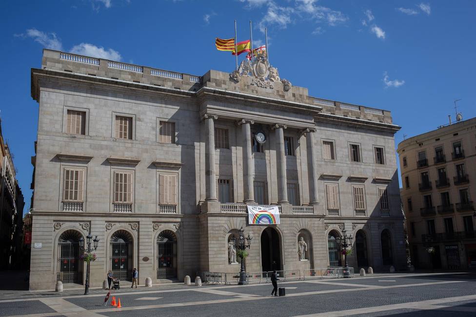 Fachada del Ayuntamiento de Barcelona - David Zorrakino - Europa Press - Archivo