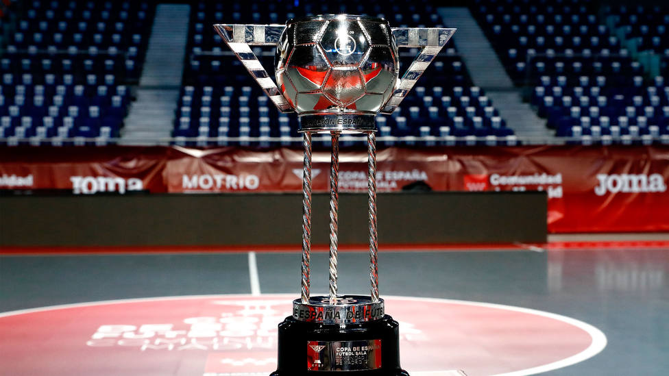 Trofeo de la edición XXXII de la Copa de España de fútbol sala (FOTO: RFEF)