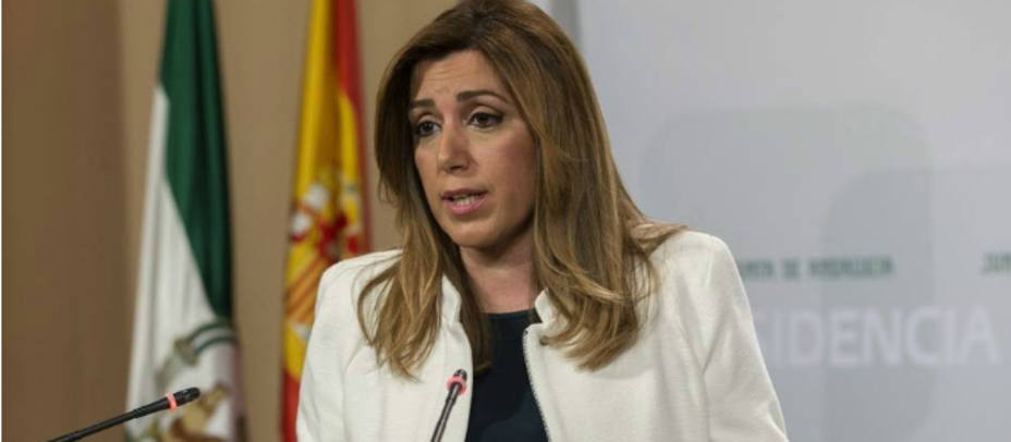 La presidenta de la Junta de Andalucía, Susana Díaz. EFE