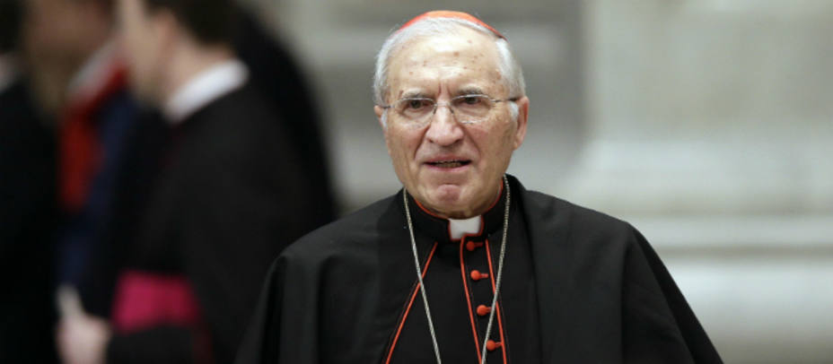 Monseñor Rouco Varela en el Vaticano en los días previos al Cónclave. REUTERS
