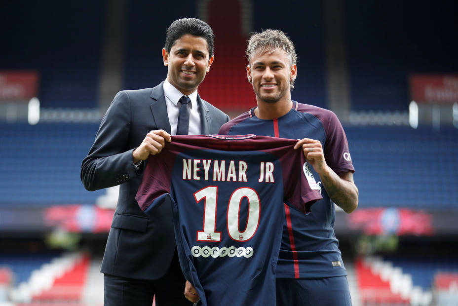 Neymar, en su presentación con el PSG: Quería algo más grande