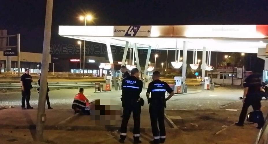 Muere un motorista en Sevilla cuando huía de la Policía