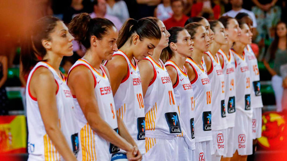 Imagen de la selección femenina de baloncesto (FOTO: FEB)