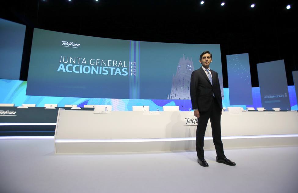 (AMP) Álvarez-Pallete confía en que la cotización de Telefónica refleje el auténtico valor de la compañía