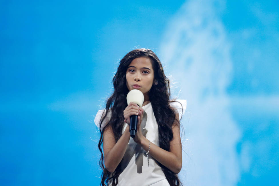 Así ha sido la brillante actuación de Melani en Eurovisión Junior 2019