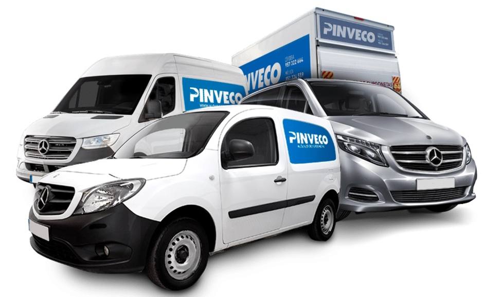 Pinveco, empresa del alquiler de furgonetas totalmente flexible a las necesidades del cliente