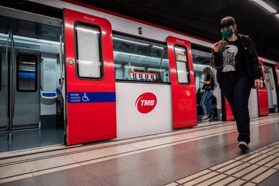 Los usuarios de metro en Barcelona crece