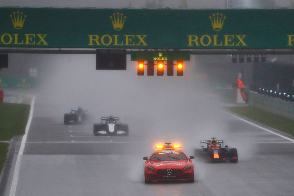 GP de Spa de Fórmula bajo la lluvia (EFE)