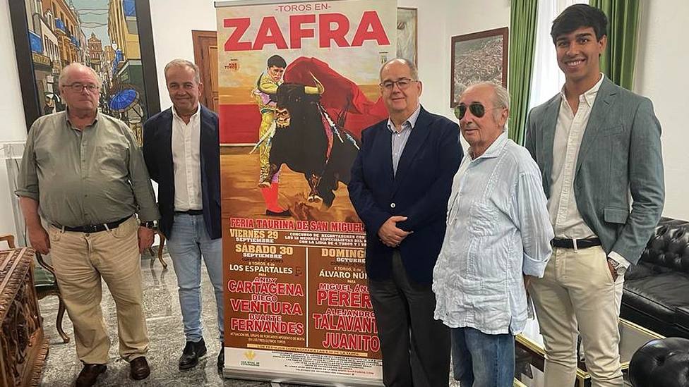 Acto de presentación de los carteles de la feria de Zafra (Badajoz)