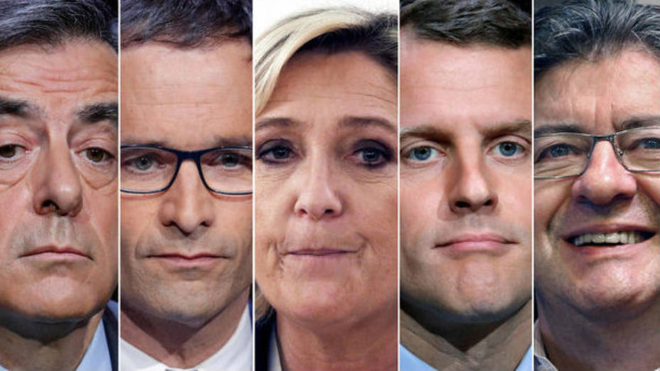 Candidatos a las elecciones presidenciales francesas
