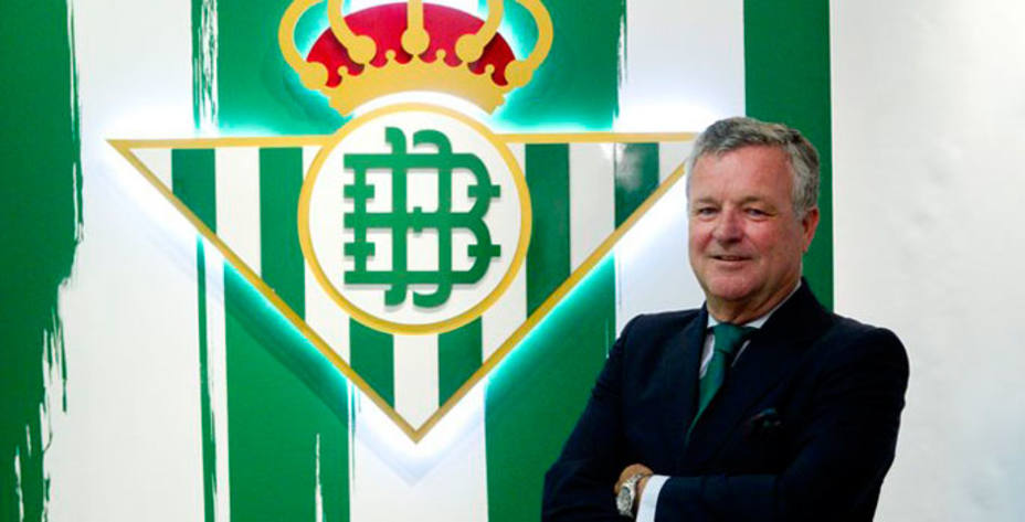 Manuel Domínguez Platas sustituye a Miguel Guillén como presidente del Betis. Foto: Betis.