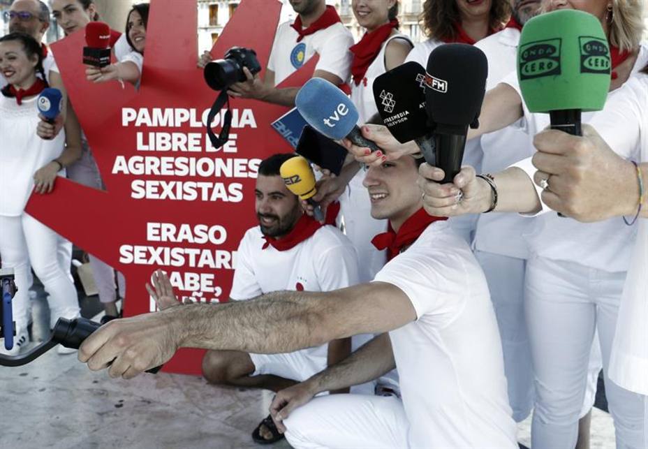 Pamplona estrena una app en los Sanfermines para denunciar las agresiones