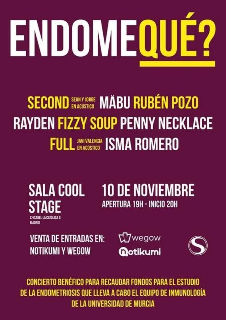 Artistas se unen en Endoqué?, un concierto que recauda mañana fondos para investigar contra la endometriosis